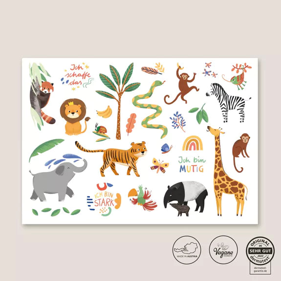 Temporary Tattoos Wild World