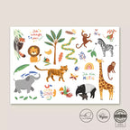 Temporary Tattoos Wild World