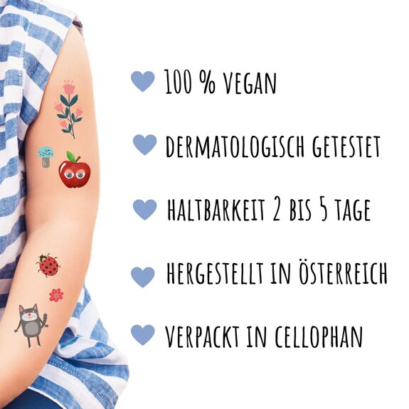 Children's Tattoo Nature Set