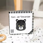 Contrast book for babies: KURO - The Black Bear