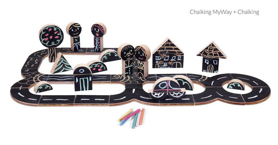 Wooden toy Chalking My Way