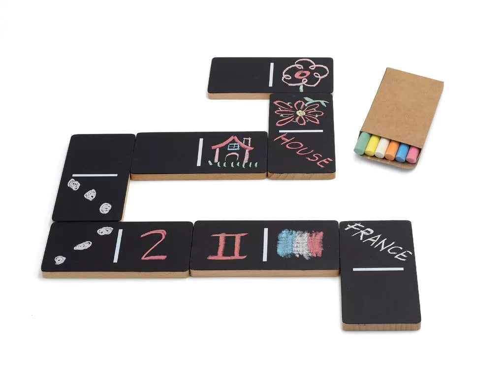 Wooden toy Chalking Domi