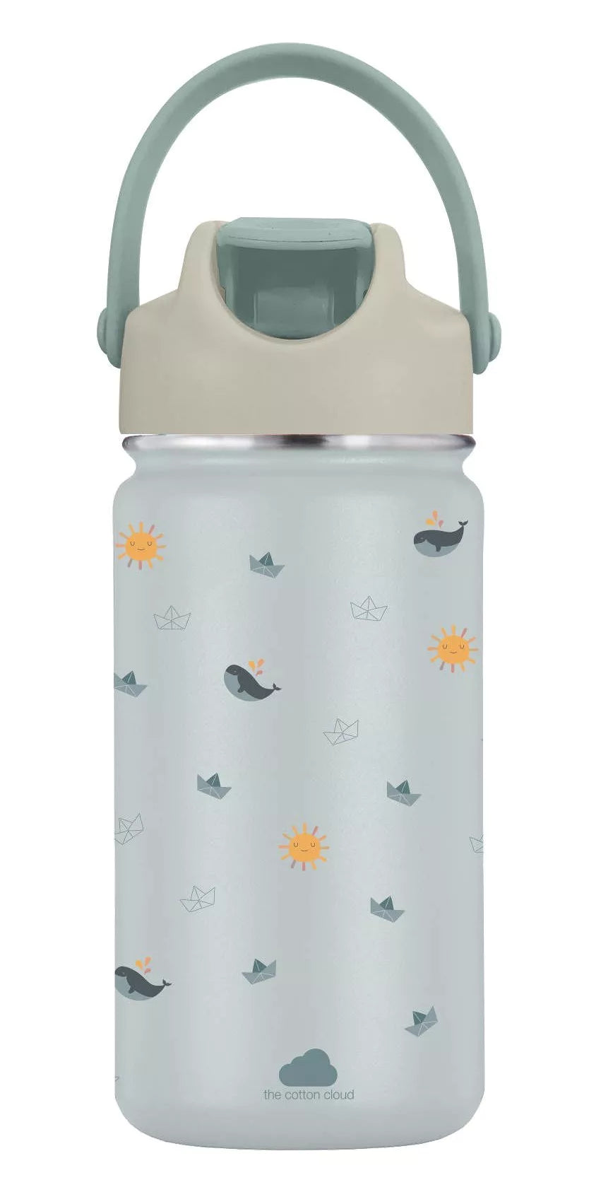 Insulated stainless steel water bottle