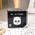 Contrast book for babies: DAKI - The Panda Bear