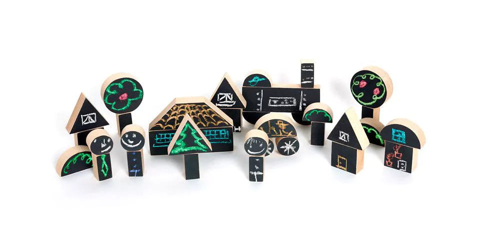 Wooden toy Chalking