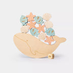 Whale - Wooden Balancing Game
