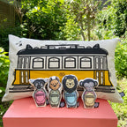 Interactive Pillow - Old Tram