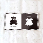 Contrast book for babies: My things