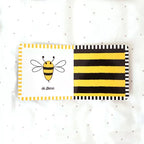 Contrast book for babies: Small animals - patterns