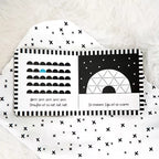 Contrast book for babies: SHIRO - The Polar Bear