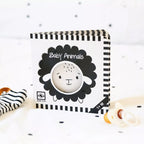 Contrasting book for babies: Baby Animals