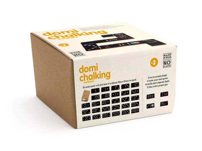Wooden toy Chalking Domi