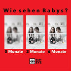 Contrast book for babies: DAKI - The Panda Bear