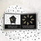 Contrast book for babies: KURO - The Black Bear