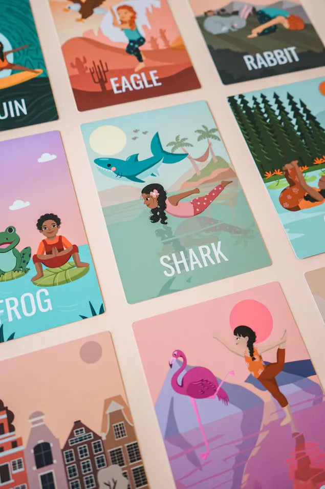 IMYOGI Yoga Cards for Children