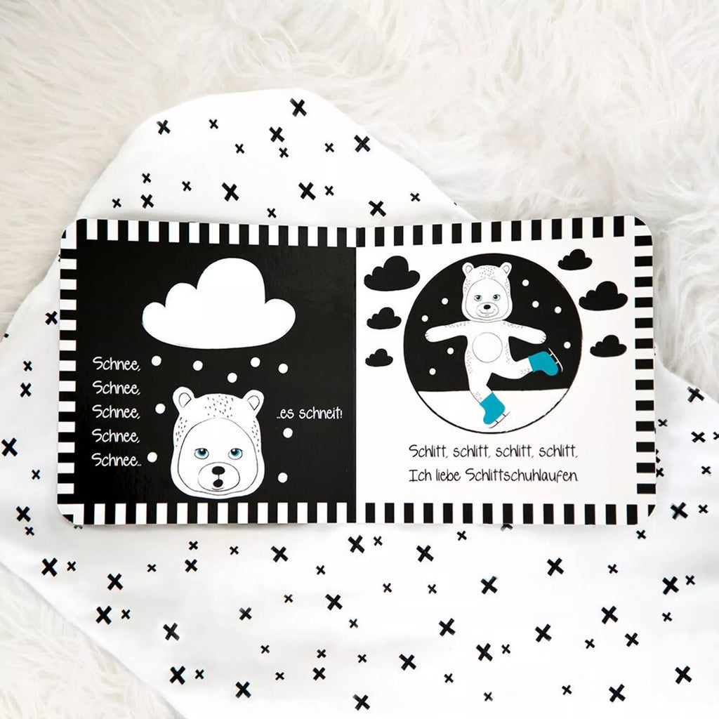 Contrast book for babies: SHIRO - The Polar Bear